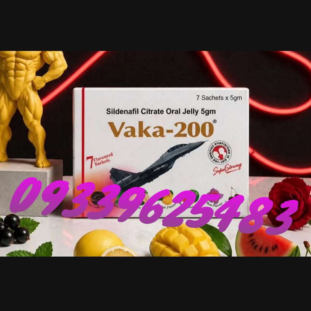 ژل خوراکی تقویت میل جنسی و نعوظ واکا 200 VAKA ساشه‌ای
