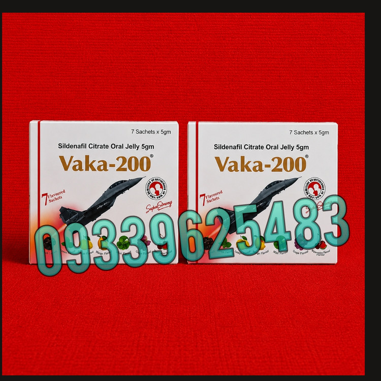 ژل خوراکی تقویت میل جنسی و نعوظ واکا 200 VAKA ساشهای