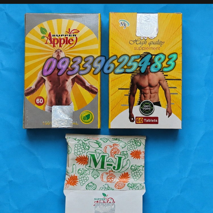 قرص چاقی اپل طلایی ام جی بدن60تایی