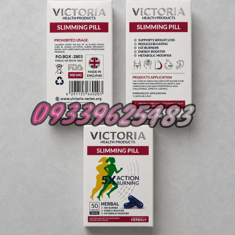 قرص لاغری ویکتوریا (Victoria Slimming) 50 عددی